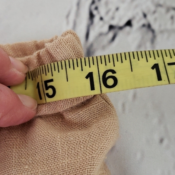 Vtg Linen Lined Trousers Tan 30x31 14 EUC - Picture 5 of 13